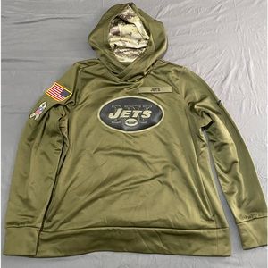 New York Jets Football Nike Dri Unisex Hoodie size xl